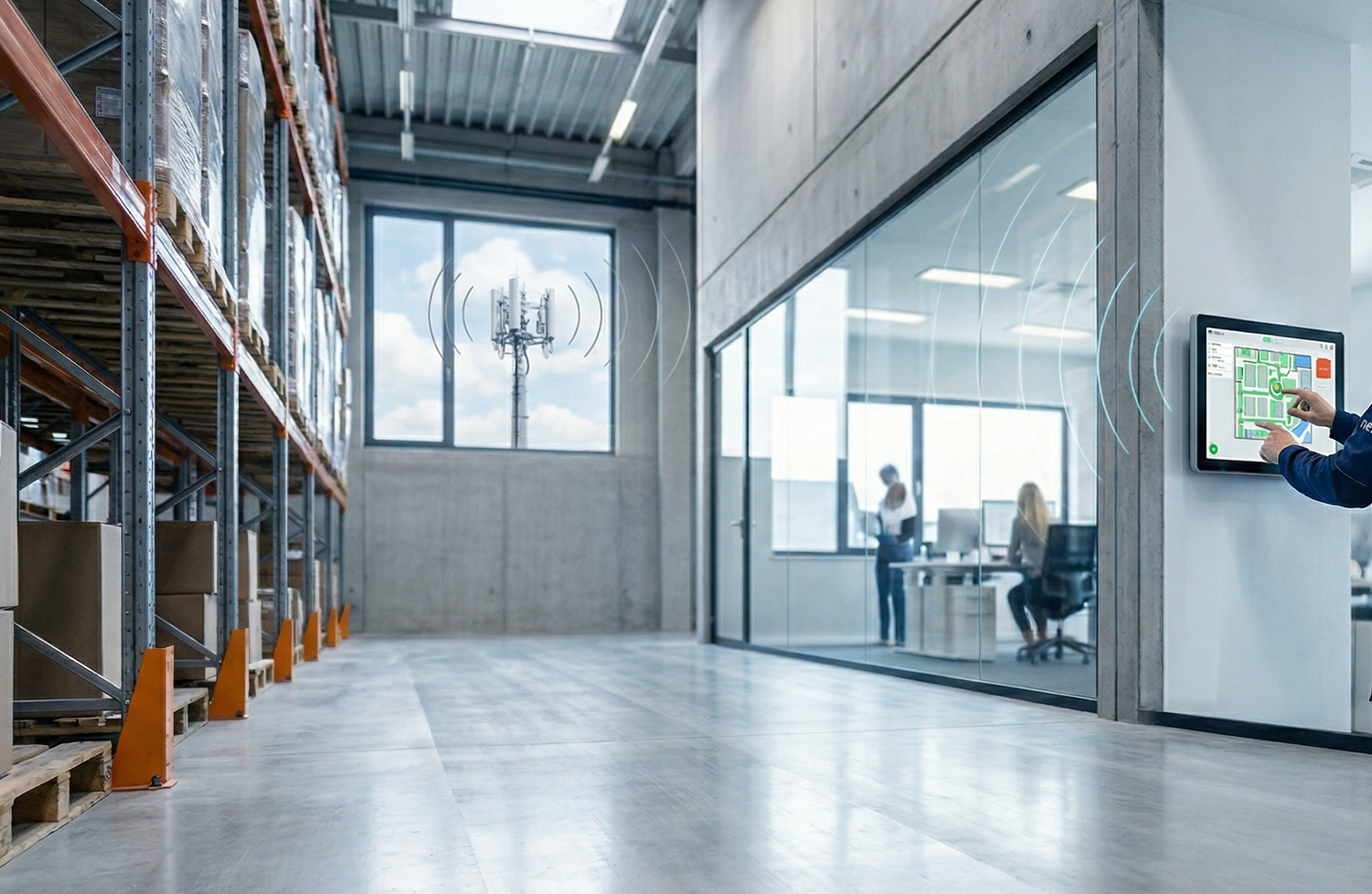 LTE-M: Reinigungsrobotik