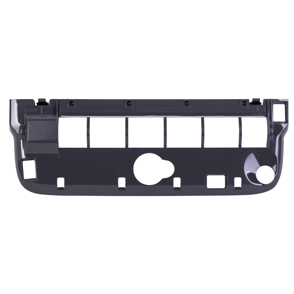 The Nexaro brush cover is a black plastic cover with several rectangular and circular cut-outs, designed for the NR 1500 robot vacuum cleaner, shown on a white background.