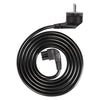 Nätkabel E/F-kontakt, lång (3 M)